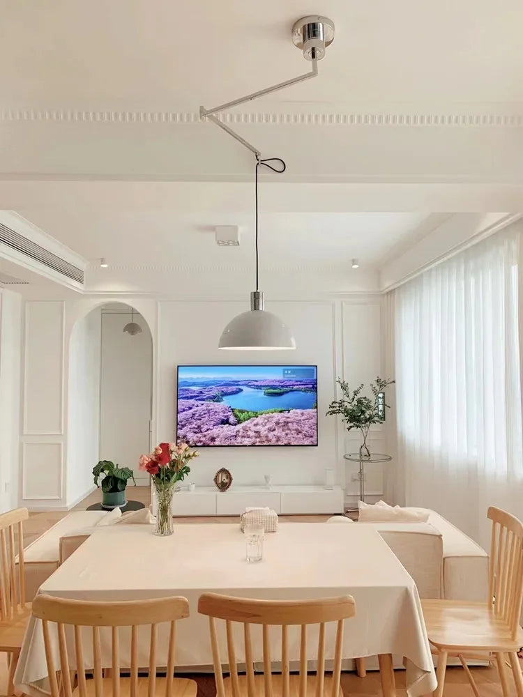 Axyaa Nordic Pendant Light: Minimalist Living Room & Dining Table Chandelier
