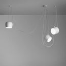 Axyaa Nordic Drum Pendant Chandelier for Dining Room, Cafe, and Kitchen