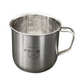 Axyaa 300ml Stainless Steel Coffee Cup with Handle and Scale