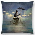 Axyaa Elegant Lady Fantasy Pillow Case for a Free Mind
