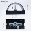 Axyaa LED Wall Sconces 7W Indoor/Outdoor Up Down Wall Mount Lights