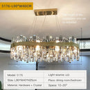 Axyaa Crystal Chandelier: Elegant Large Room Lighting for Home, Villa, or Exhibition Hall