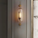 Modern Nordic Minimalist Iron Glass Ball Wall Lamp for Hotel Bedside, Axyaa Gold Design Led Wall Light