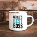 Axyaa Best Boss Ever Mug 10oz Ceramic Office Milk Cup Friends Gift