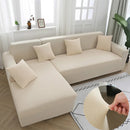 Axyaa Stretch Jacquard Corner Sofa Cover for Living Room