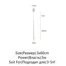 Axyaa LED Minimalist Pendant Lamp Black/White for Bedroom Living Room Coffee Shop