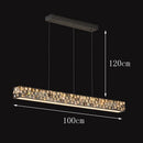Axyaa Crystal Chandelier Pendant Light for Living Room and Bedroom