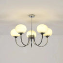 Nordic Pink Glass Pendant Light by Axyaa: Bauhaus Design Hanging Chandelier for Restaurant & Living Room