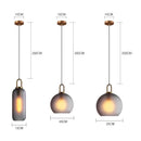 Axya Nordic Glass Ball Pendant Light for Luxury Living Room and Kitchen Decor
