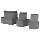 Axyaa Underwear Drawer Organizer Box for Wardrobe Clothes, Bras, Socks, Pants & More