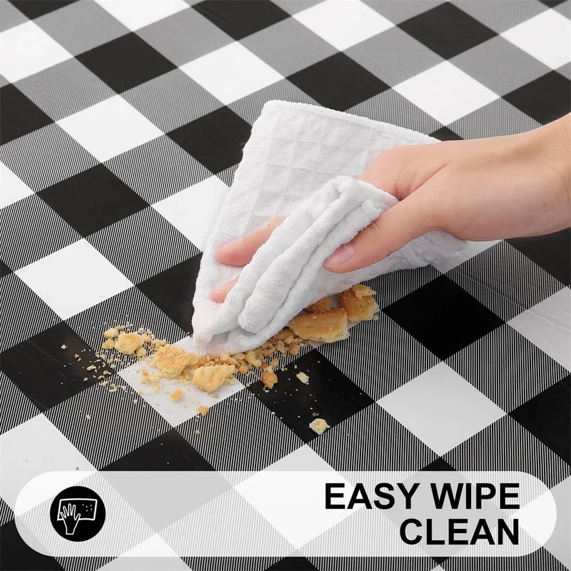 Axyaa Waterproof Elastic Table Cover for Home, Party, Camping - Outdoor Tablecloth