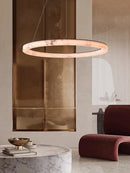 Axyaa LED Round Designer Chandelier for Living Room Lighting