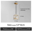 Axyaa Marble Pendant Light Nordic Bedroom Chandelier
