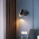 Axyaa Adjustable Gold Aluminum LED Wall Lamp for Bedroom, Bathroom, Corridor - Indoor Sconce Lighting