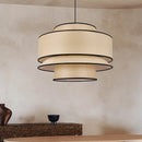 Axyaa Wabi Sabi Cloth Pendant Chandelier Light Fixture