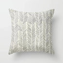Axyaa Geometric Stripe Polyester Pillow Cover Home Decor Cushion Case