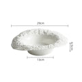 Axyaa Rock Texture Ceramic Dinner Plate Set