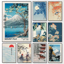 Yuming Yamanaka Cherry Blossoms Canvas Print Wall Art Posters by Axyaa