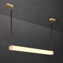 Axyaa Marble Pendant Chandelier for High-End Restaurant Bar Counter with Minimalist Design