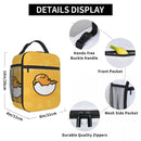 Axyaa Gudetama Cartoon Eggs Lunch Bag - Insulated Portable Food Container