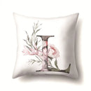 Axyaa Alphabet Cushion Cover - Kids Room Decor Throw Pillow Case
