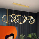 Axyaa LED Chandeliers: Modern Pendant Lamps for Living and Dining Room Lighting