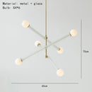 Axyaa LED Designer Chandelier for Modern Living Room, Restaurant, Bedroom, Study, and Children's Room