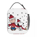 Axyaa Cartoon Dog Lunch Bag: Cute & Insulated Thermal Cooler Box