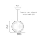 Axyaa Designer Silk Pendant Chandelier LED Light for Home and Hospitality