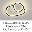 Axyaa Nordic LED Ceiling Chandelier for Home Decor Lighting
