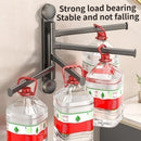 Axyaa Rotating Towel Rack: Multi-Pole Bathroom Storage Hanger