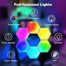 Axyaa Quantum Lamp: RGB Smart LED Esports Light for Bedroom Wall Decor