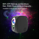 Axyaa WiFi Galaxy Star Projector Light with Bluetooth & Aurora Atmosphere for Bedroom