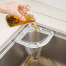 Axyaa Sink Filter Rack: Upgraded Strainer Food Stand with Thicken Mesh Bag