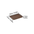 Axyaa Wood Grain Multi-functional Food Serving Tray