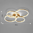 Axyaa Modern LED Chandeliers for Living and Dining Room Lighting