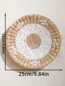 Seagrass Wall Basket: Handmade Boho Home Decor by Axyaa