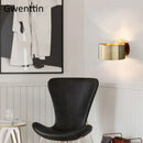 Axyaa Gold Metal Wall Sconce for Home Bedroom Lighting