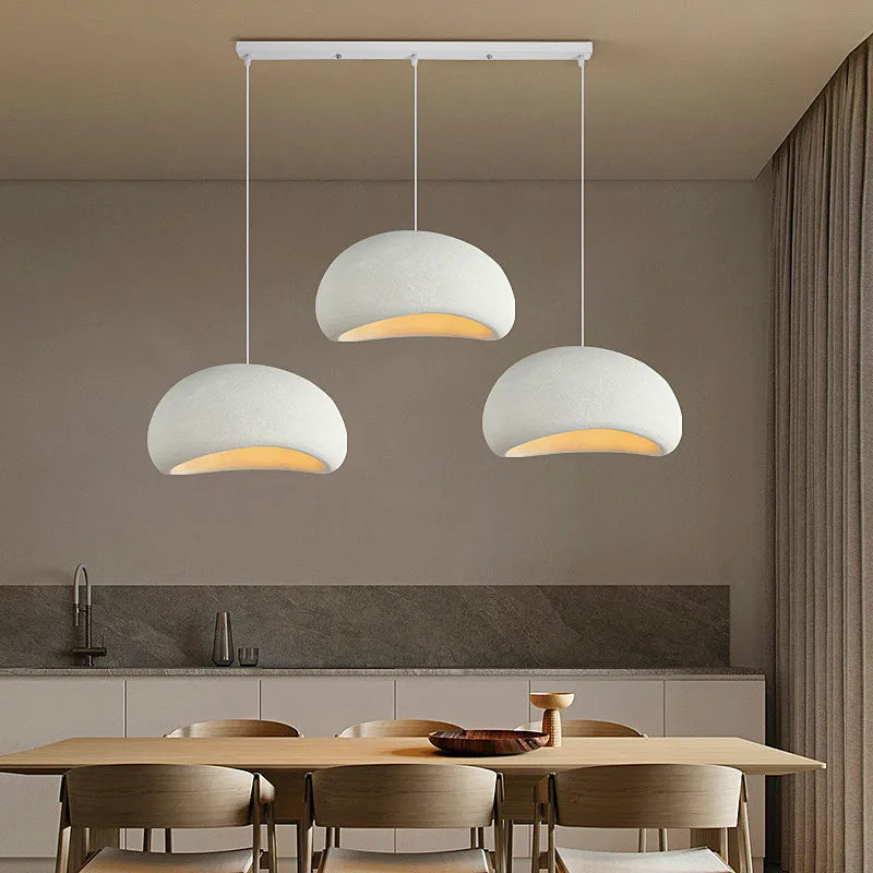 Axyaa Nordic Wabi Sabi Chandelier LED Pendant Lights for Home Decor