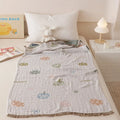 Axyaa Cotton Gauze Bath Towel Shawl & Travel Blanket 80x160cm