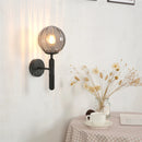 Blue Glass Balls Wall Lamp by Axya - Modern Living Room Bedroom Sconce & Corridor Lighting