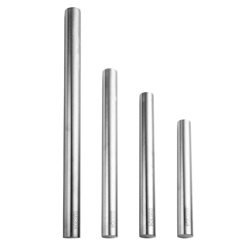 Axya 304 Stainless Steel Rolling Pin for Baking, Dumpling, Noodle & Cake Decorating