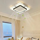 Axyaa Modern Minimalist Ceiling Fan Lamp for Living Room Bedroom Dining Room