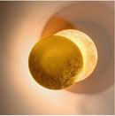 Axyaa Moon Solar Eclipse Wall Lamp - Nordic Modern Minimalist Staircase Bedroom Bedside Lamp