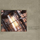 Axyaa Industrial Pipe Wall Lamp for American Retro Decor in Cafes, Bars, and Aisles