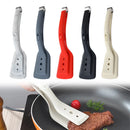 Axyaa 2-in-1 Egg Flipper Spatula Tongs - Non-Stick Silicone Grip & Flip Tool