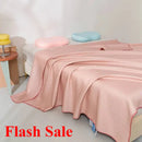 Axyaa Class A Waffle Silk Blanket: Double-sided Cool Summer Quilt