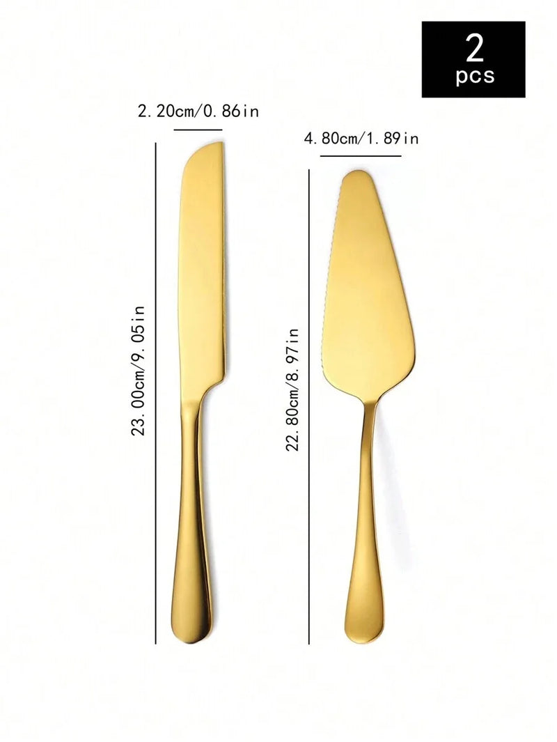 Axyaa Stainless Steel Spatula Set for Cakes, Breads & Pastries