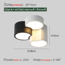 Axyaa Geometric Ceiling Lamp: Modern Minimalist Nordic Style for Bedroom and Study Room