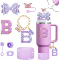 Axyaa 8pcs Tumbler Accessories Set for Stanley Cup